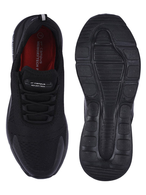 DRAGON Black Men's Running Shoes